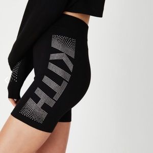 KITH RARE SWAROVSKI KNIT SHORTS - size small